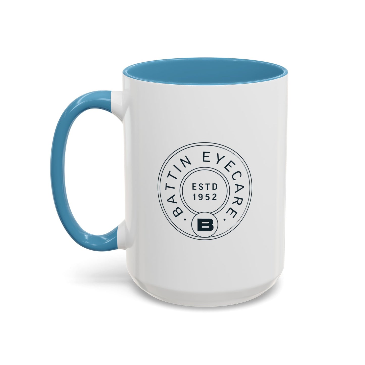 Crest Mug: Navy & Teal