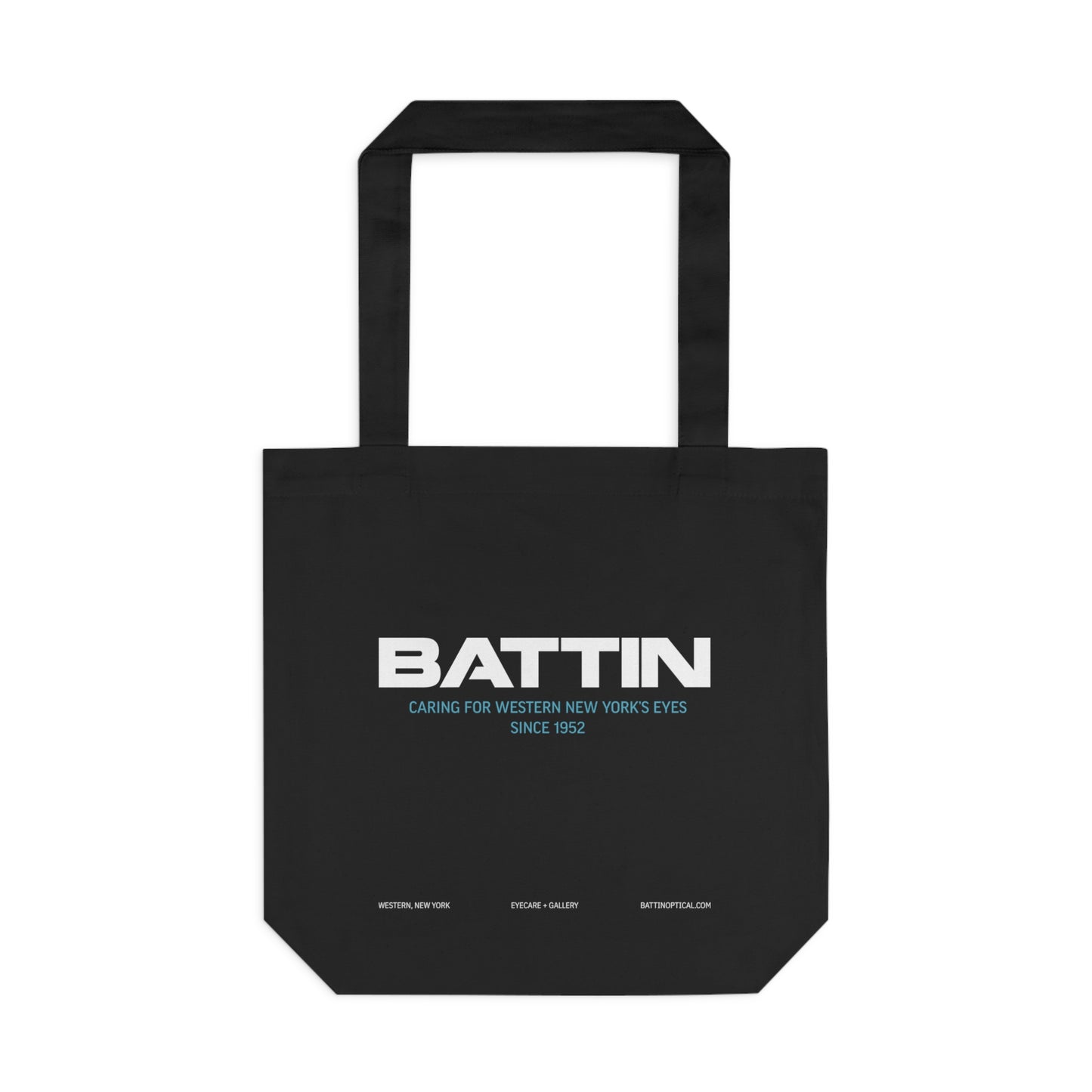 Logo Tote: Black