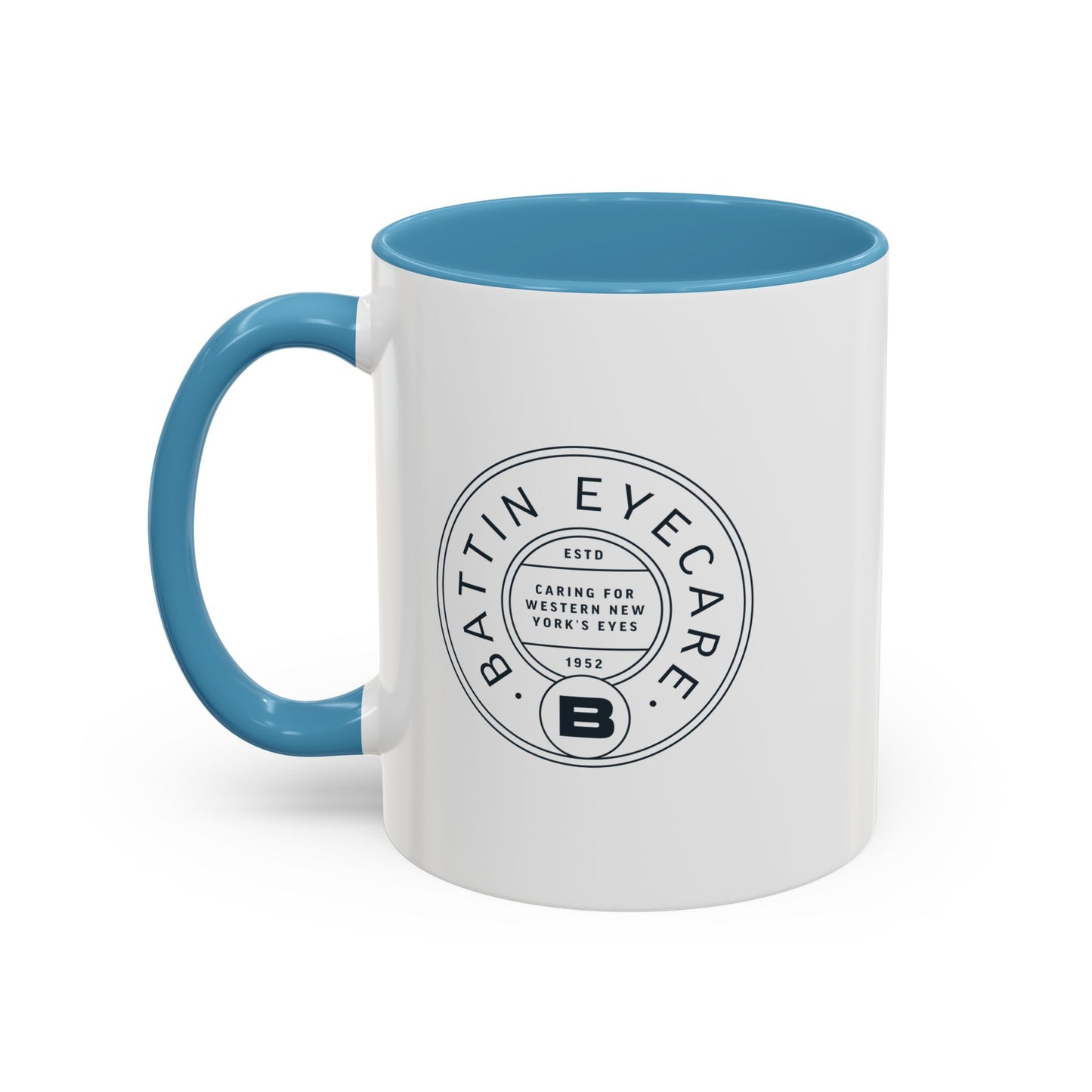 Crest Mug: Navy & Teal