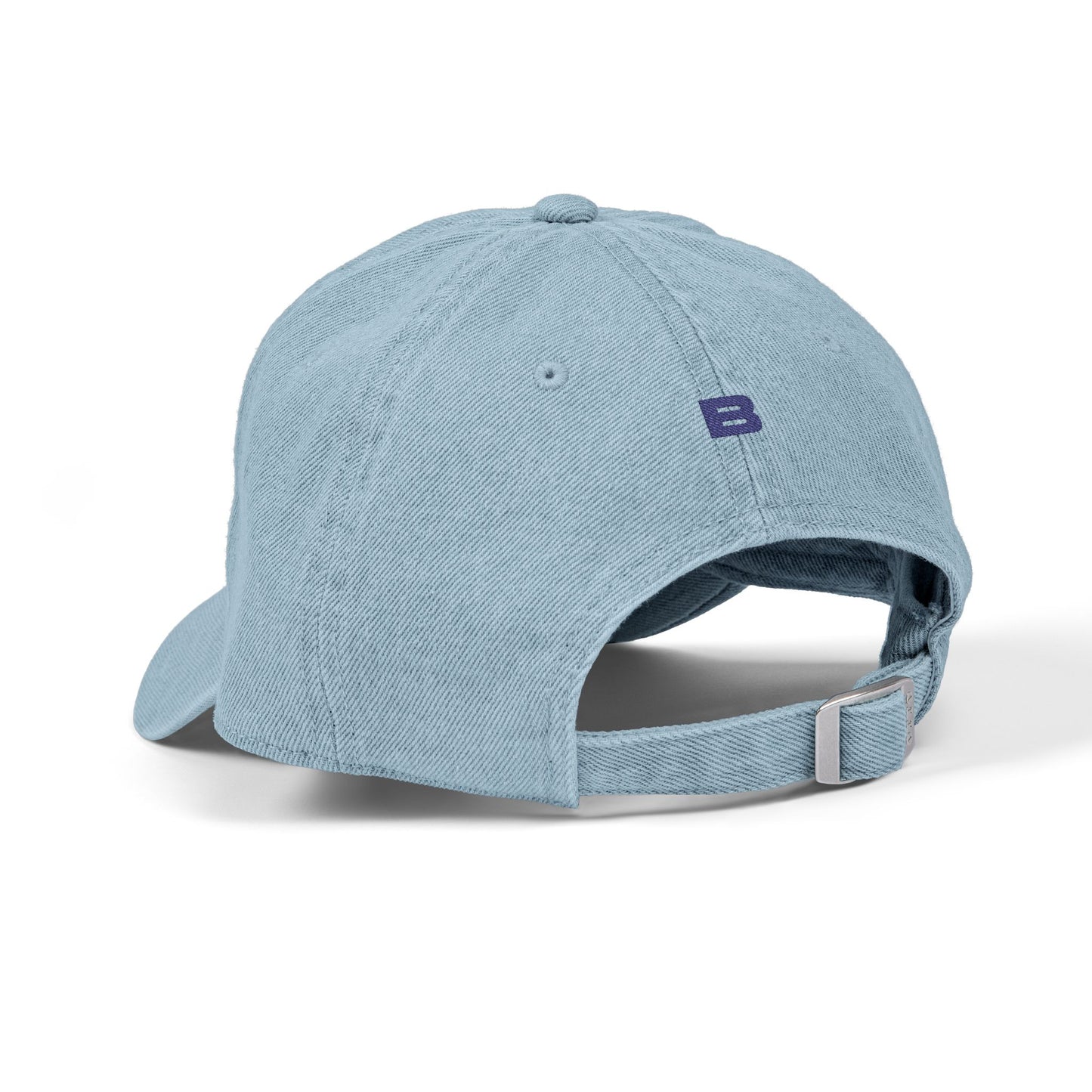 Crest Embroidered Denim Hat
