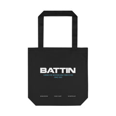 Logo Tote: Black